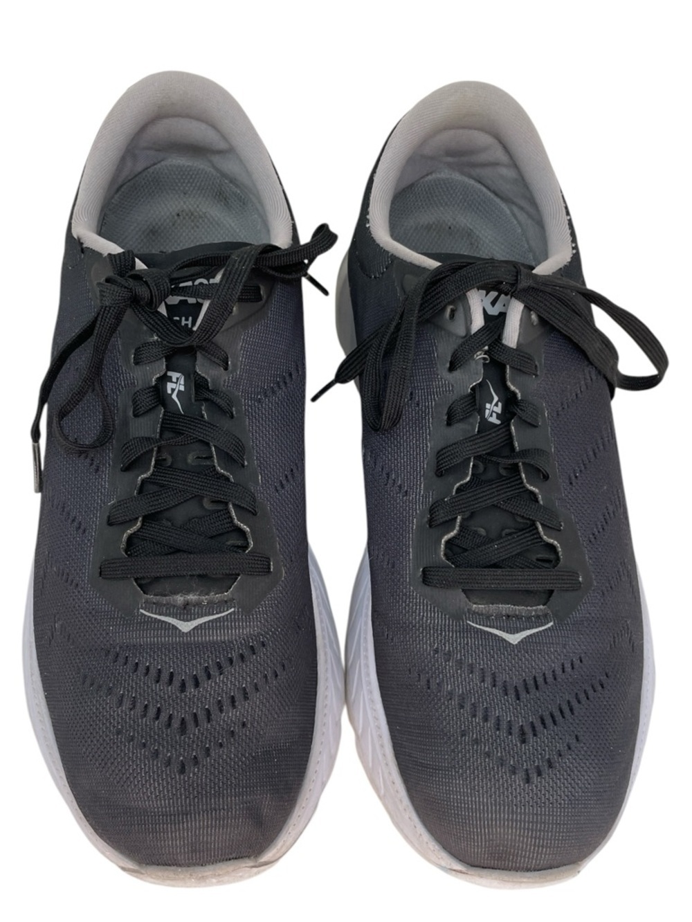 HOKA Running Shoes Mach 2 Black Sneakers Size 9.5